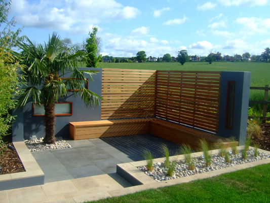 contemporary garden snug