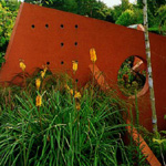 Contemporary Garden Wall