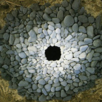 Andy Goldsworthy Pebble Sculpture