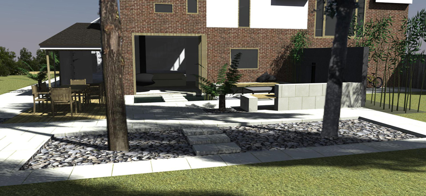 contemporary garden