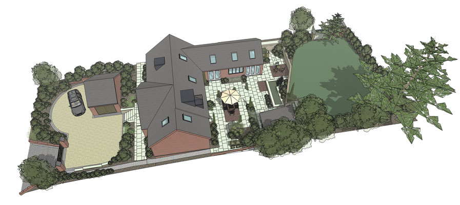Front and Back garden Design - Leicestershire