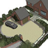 Front and rear garden - Leicestershire
