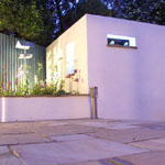 contemporary garden, Quorn Leicestershire.